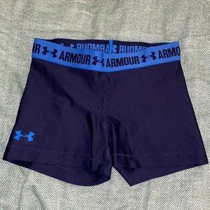 Navy Under Armour spandex